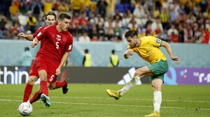 VIDEO bàn thắng Úc 1-0 Đan Mạch