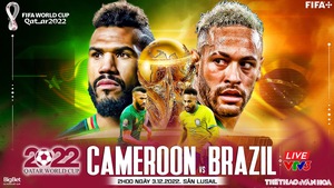 Nhận định bóng đá Cameroon vs Brazil (02h00, 3/12) | World Cup 2022