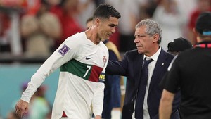 Ronaldo khóc nức nở sau khi Bồ Đào Nha bị loại ở World Cup 2022