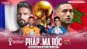 Nhận định trận đấu Pháp vs Ma Rốc, bán kết WC 2022, 2h00 ngày 15/12