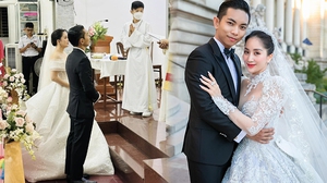Khánh Thi - Phan Hiển tổ chức hôn lễ ở nhà thờ, hé lộ thêm loạt ảnh cưới cực xịn 