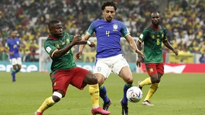 VIDEO bàn thắng Cameroon 1-0 Brazil