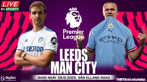 Nhận định bóng đá Leeds vs Man City (03h00, 29/12), ngoại hạng Anh