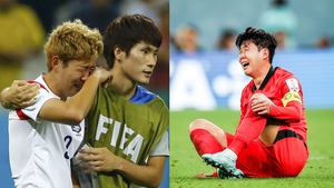 Thua khóc, thắng cũng khóc, quá nhiều lần Son Heung Min khóc nức nở trên sân cỏ.