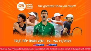 VTVcab chính thức sở hữu bản quyền giải quần vợt đồng đội World Tennis League