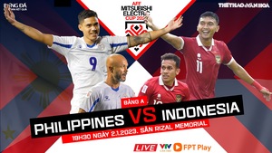 Nhận định bóng đá AFF Cup 2022 Philippines vs Indonesia, 19h30 hôm nay