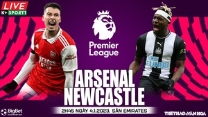 Nhận định bóng đá Arsenal vs Newcastle, vòng 19 Giải Ngoại hạng Anh (2h45, 4/1)