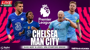 Nhận định bóng đá Chelsea vs Man City (03h00, 6/1): Đẳng cấp City