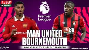 Nhận định bóng đá MU vs Bournemouth: Ten Hag tiếp mạch thắng