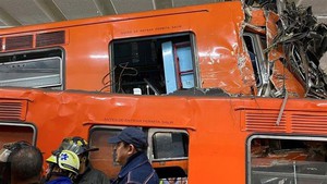 Va chạm tàu điện ngầm ở Mexico, ít nhất 58 người thương vong