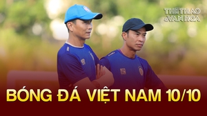 Bóng đá Việt Nam hôm nay 10/10: CLB Hà Nội chốt HLV nội, CLB Viettel đôn sao U18 Việt Nam lên đội 1
