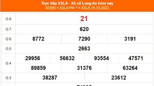 XSLA 14/10, trực tiếp kết quả Xổ số Long An hôm nay 14/10/2023, XSLA ngày 14 tháng 10
