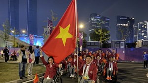 Ấm cúng lễ khai mạc ASIAN Para Games Hàng Châu