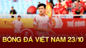 Tin nóng bóng đá Việt sáng 23/10: Hoàng Đức gặp chấn thương, CLB TP.HCM nóng lòng với VAR