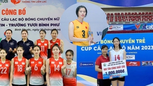 2 sao mai bóng chuyền Việt Nam cao hơn 1m8 giành chức vô địch quốc gia, được kỳ vọng trở thành ‘Thanh Thúy mới’
