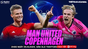Nhận định bóng đá MU vs Copenhagen (2h00, 25/10), vòng bảng Cúp C1
