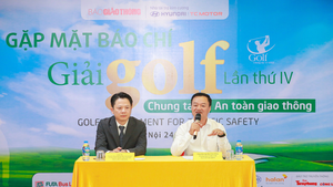 Giải Golf Chung tay vì ATGT 2023 có hơn 200 golfer tham dự