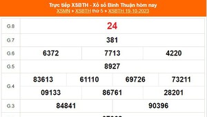 XSBTH 26/10, kết quả Xổ số Bình Thuận hôm nay 26/10/2023, trực tiếp xổ số ngày 26 tháng 10