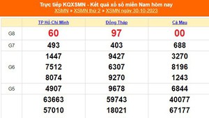 XSMN 30/10, kết quả xổ số miền nam hôm nay 30/10/2023, trực tiếp XSMN ngày 30 tháng 10
