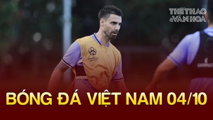 Bóng đá Việt Nam hôm nay 4/10: Ngoại binh lại mắc sai lầm khiến Hà Nội FC 'trả giá'