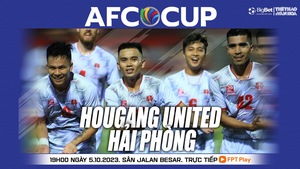 Nhận định bóng đá Hougang vs Hải Phòng (19h00, 5/10), vòng bảng AFC Cup 