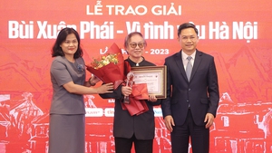 Nhà báo Nguyễn Thị Sự, Phó TGĐ TTXVN: Giải thưởng Bùi Xuân Phái lan tỏa tình yêu Hà Nội ra thế giới