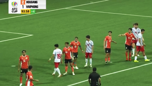 Hụt hơi cuối trận, CLB Hải Phòng thua ngược đáng tiếc ở AFC Cup 