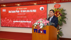 Phó Chủ tịch UBND TP Hà Nội Hà Minh Hải: Giải thưởng Bùi Xuân Phái trở thành nét văn hóa độc đáo của Thủ đô