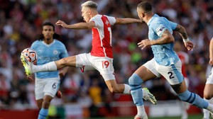 Khoảnh khắc tỏa sáng của Martinelli giúp Arsenal đánh bại Man City