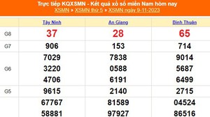 XSMN 11/11, kết quả xổ số miền nam hôm nay 11/11/2023, KQXSMN ngày 11 tháng 11