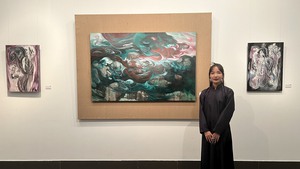 Triển lãm của họa sĩ Nguyễn Trần Thảo Nguyên: Nguyên đã định vị được căn nguyên