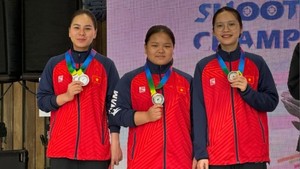 Đội bắn súng Việt Nam giành thành tích 'khủng' tại giải vô địch Đông Nam Á