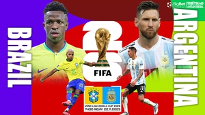 Nhận định bóng đá Brazil vs Argentina, vòng loại World Cup 2026 (7h30, 22/11)