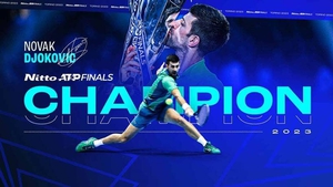 Thắng dễ niềm hy vọng chủ nhà, Djokovic lập kỷ lục 7 lần vô địch ATP Finals