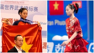 'Hot girl' Wushu Việt Nam vừa giành HCV giải thế giới gây bão mạng xã hội vì góc nghiêng thần thánh