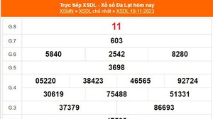 XSDL 19/11, kết quả xổ số Đà Lạt hôm nay 19/11/2023, kết quả XSDL ngày 19 tháng 11