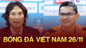 Tin nóng bóng đá Việt sáng 26/11: HLV Kiatisuk từ chối nói về HLV Gong, Công Phượng có thể về Việt Nam