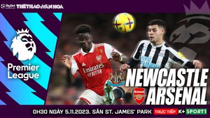 Nhận định Newcastle vs Arsenal (0h30 ngày 5/11), vòng 11 giải Ngoại hạng Anh