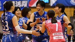 Thanh Thúy xuất sắc ghi điểm hàng loạt, PFU Blue Cats giành chiến thắng đầu tiên trong mùa giải mới ở Nhật Bản