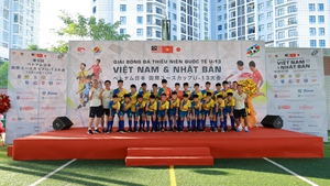 Giải bóng đá Thiếu niên quốc tế U13 Việt Nam & Nhật Bản 2023 có số đội tham dự kỷ lục