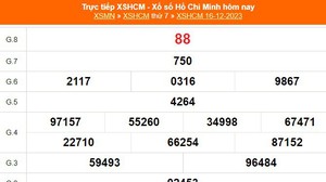 XSHCM 16/12, XSTP, kết quả xổ số Thành phố Hồ Chí Minh hôm nay 16/12/2023, KQXSHCM thứ Bẩy
