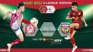 Nhận định bóng đá TPHCM vs Hà Tĩnh (19h15, 26/12), V-League vòng 8 