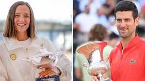 Những tay vợt nhiều danh hiệu nhất năm 2023: Ngả mũ trước Djokovic và Swiatek