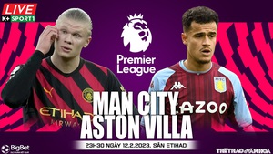 Nhận định, nhận định bóng đá Man City vs Aston Villa (23h30, 12/2), Ngoại hạng Anh vòng 23 