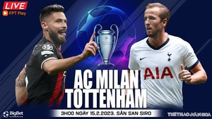 Nhận định, nhận định bóng đá AC Milan vs Tottenham (3h00, 15/2), vòng 1/8 Cúp C1