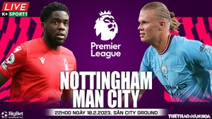 Nhận định, soi kèo Nottingham vs Man City (22h00, 18/2), Ngoại hạng Anh vòng 24