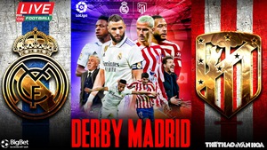 Nhận định, nhận định bóng đá Real Madrid vs Atletico Madrid, La Liga vòng 23 (00h30, 26/2)