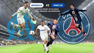 VIDEO bàn thắng Marseille vs PSG (02h45, 27/2), vòng 25 Ligue 1