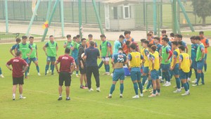 HLV Philippe Troussier: "U23 không sợ hãi trước đàn anh ĐT Việt Nam"