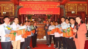 Hà Nội dẫn đầu cả nước về số lượng học sinh giỏi quốc gia năm học 2022-2023